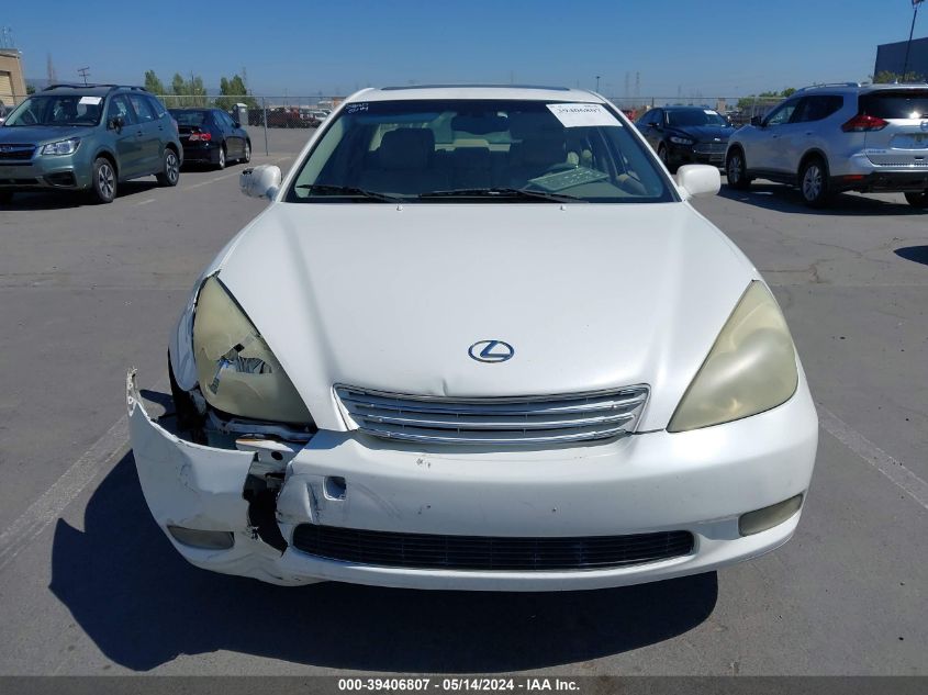 2003 Lexus Es 300 VIN: JTHBF30G536004857 Lot: 39406807