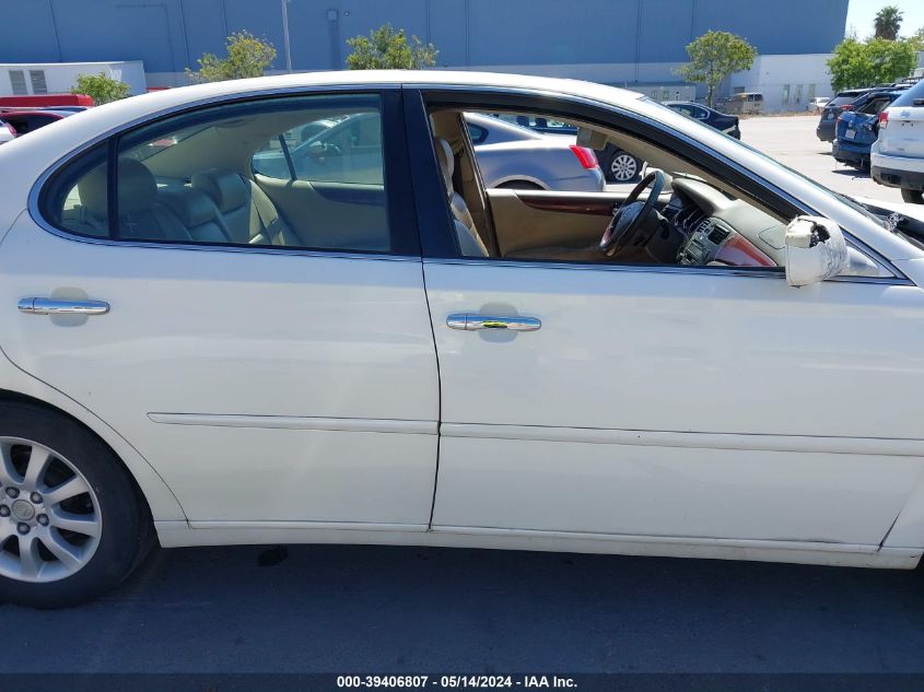 2003 Lexus Es 300 VIN: JTHBF30G536004857 Lot: 39406807