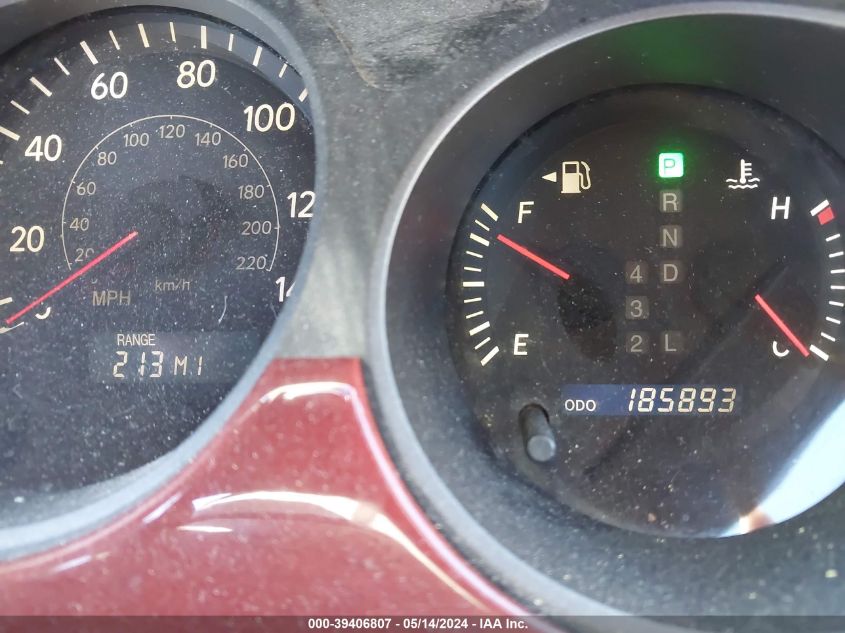 2003 Lexus Es 300 VIN: JTHBF30G536004857 Lot: 39406807