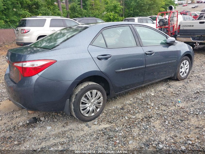 2014 Toyota Corolla L VIN: 2T1BURHE0EC065669 Lot: 39406974