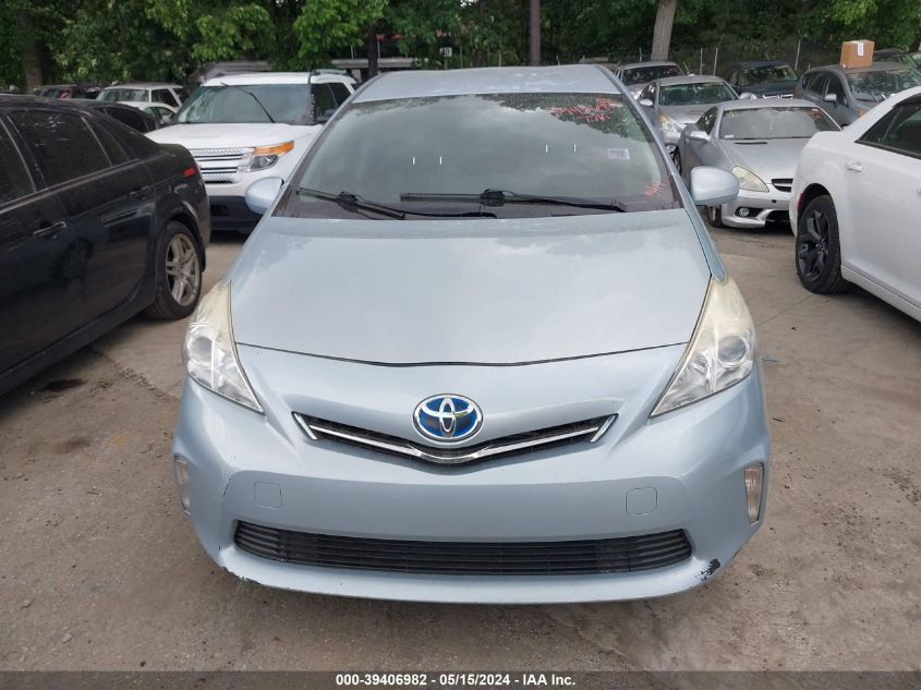 2013 Toyota Prius V Three VIN: JTDZN3EU6D3252863 Lot: 39406982