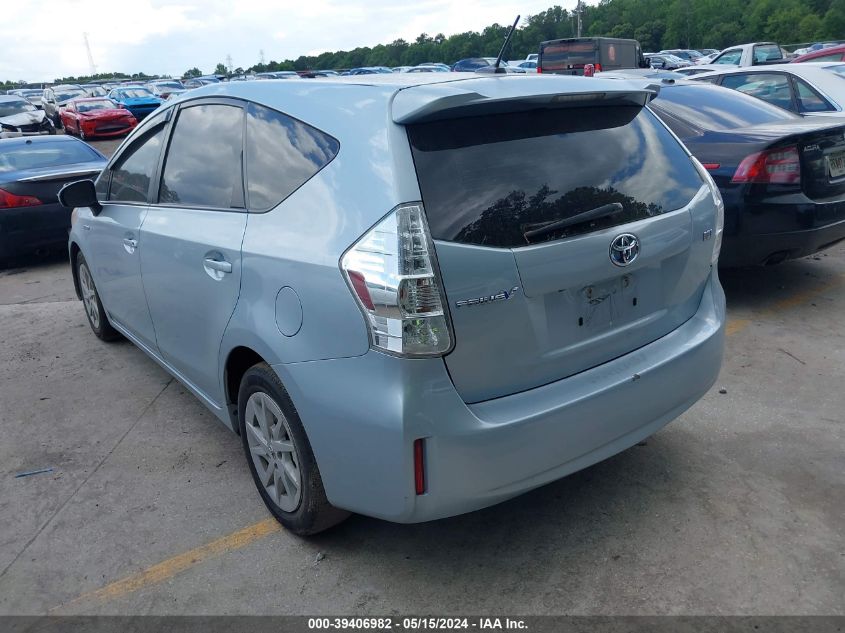 2013 Toyota Prius V Three VIN: JTDZN3EU6D3252863 Lot: 39406982