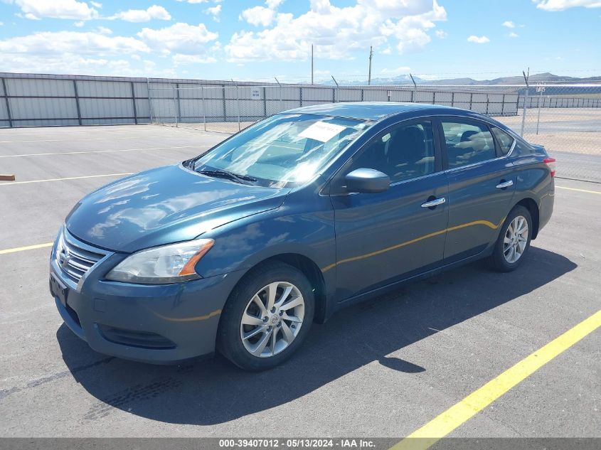 2015 Nissan Sentra Sv VIN: 3N1AB7AP4FY245694 Lot: 39407012