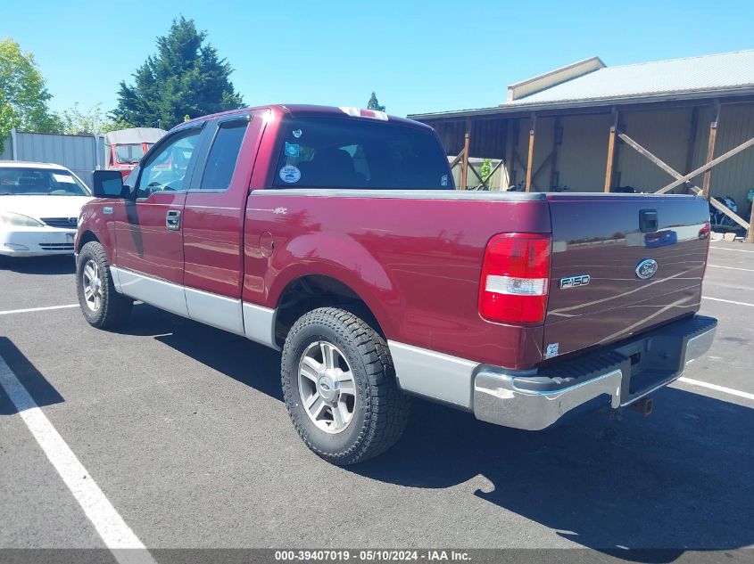 2005 Ford F-150 Lariat/Xl/Xlt VIN: 1FTRX12505FB59686 Lot: 39407019