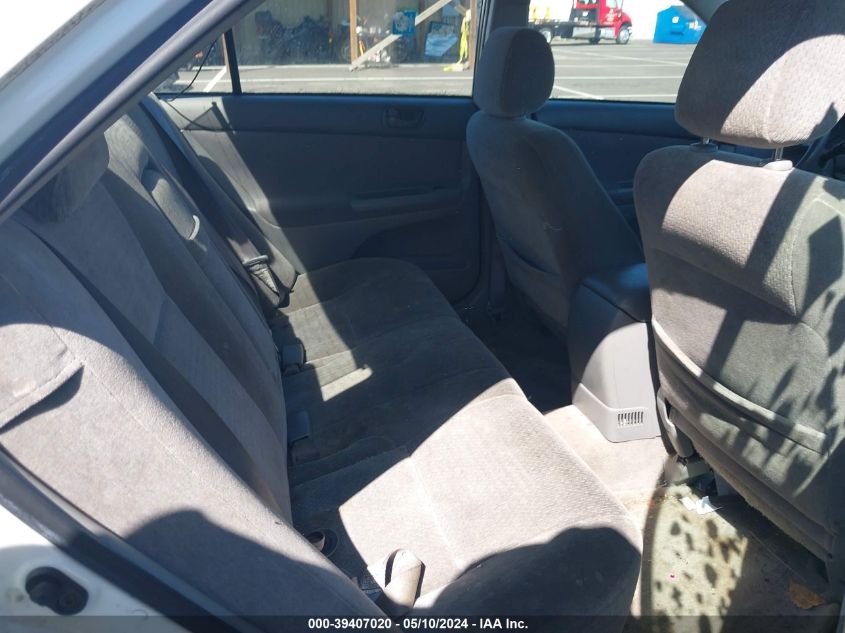 2003 Toyota Camry Le VIN: JTDBE32K730184724 Lot: 39407020