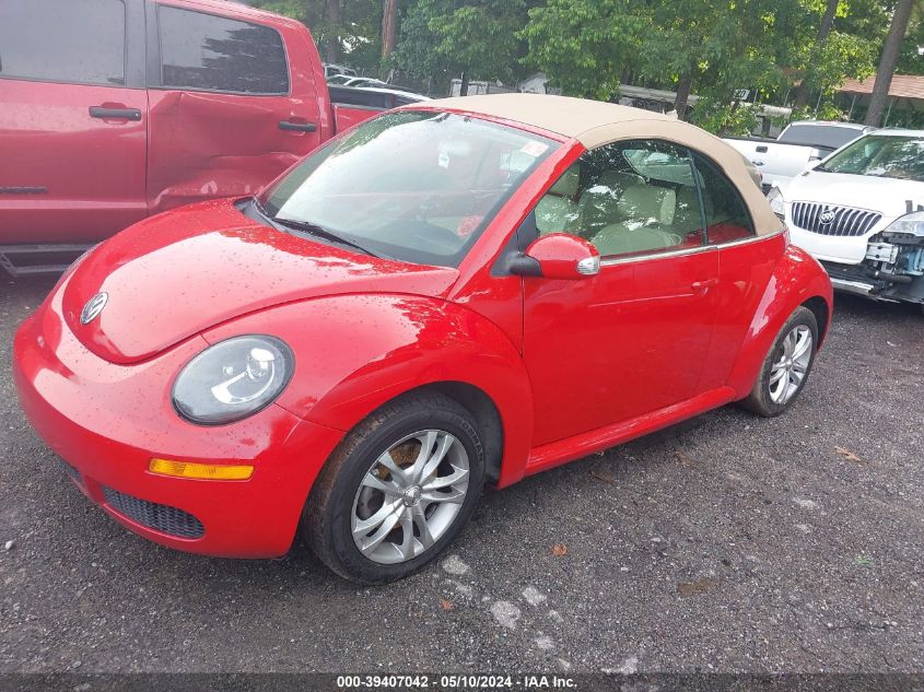 2007 Volkswagen New Beetle 2.5 VIN: 3VWRF31Y27M403123 Lot: 39407042