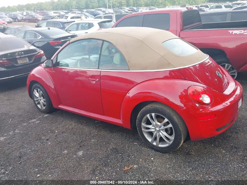 2007 Volkswagen New Beetle 2.5 VIN: 3VWRF31Y27M403123 Lot: 39407042