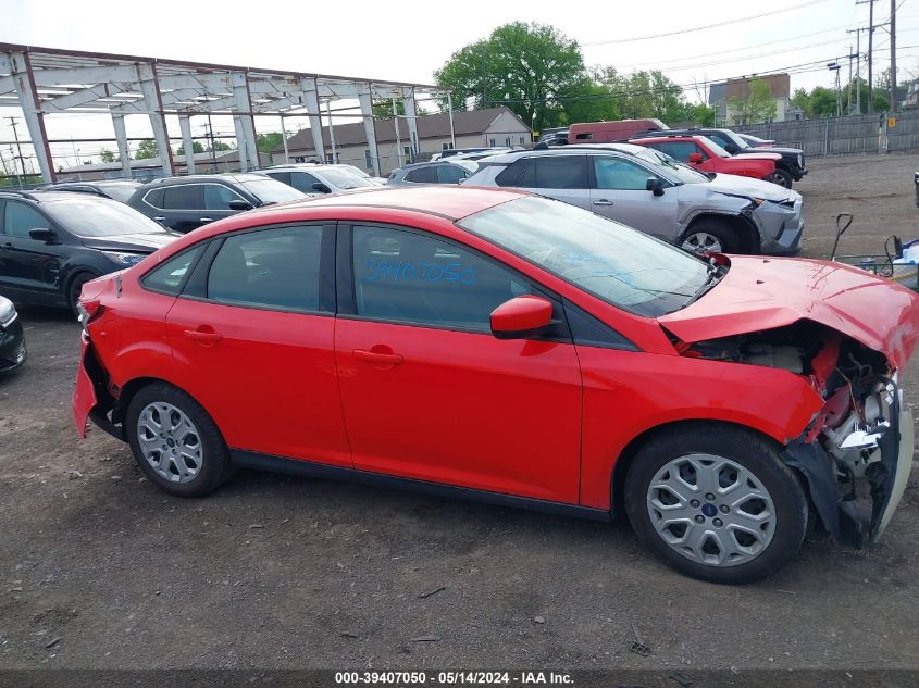 2012 Ford Focus Se VIN: 1FAHP3F20CL447168 Lot: 39407050