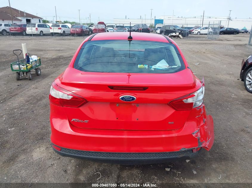 2012 Ford Focus Se VIN: 1FAHP3F20CL447168 Lot: 39407050