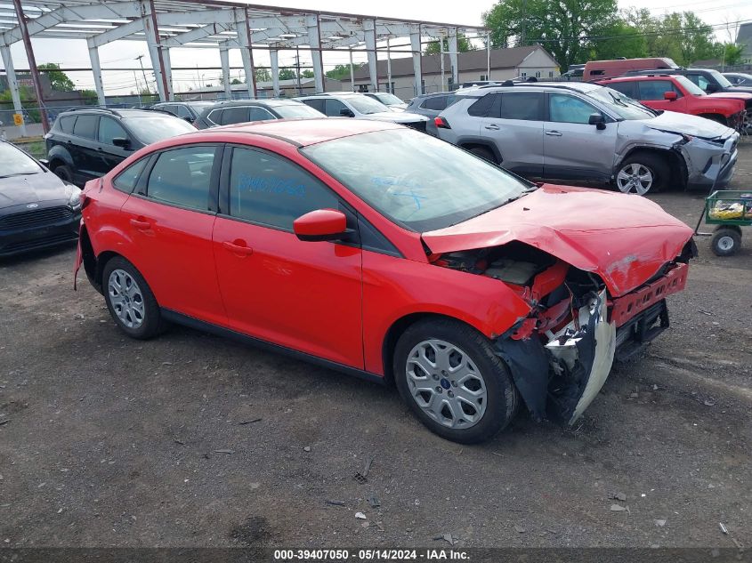 2012 Ford Focus Se VIN: 1FAHP3F20CL447168 Lot: 39407050