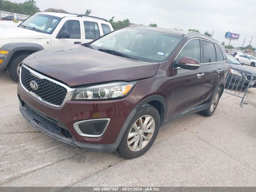 2017 Kia Sorento 3.3L Lx VIN: 5XYPG4A51HG224587 Lot: 39407067