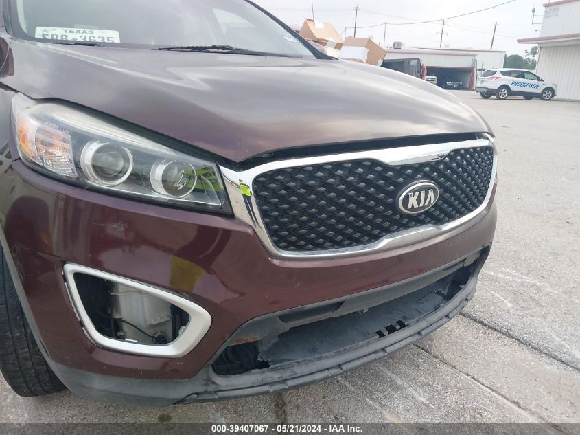 2017 Kia Sorento 3.3L Lx VIN: 5XYPG4A51HG224587 Lot: 39407067