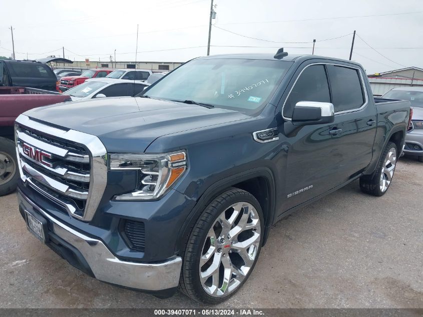 2020 GMC Sierra 1500 2Wd Short Box Sle VIN: 3GTP8BED2LG135690 Lot: 39407071