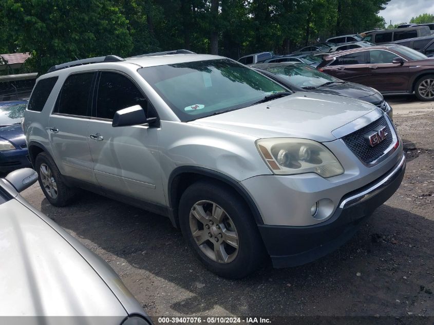 2011 GMC Acadia Sle VIN: 1GKKVPED6BJ190595 Lot: 39407076