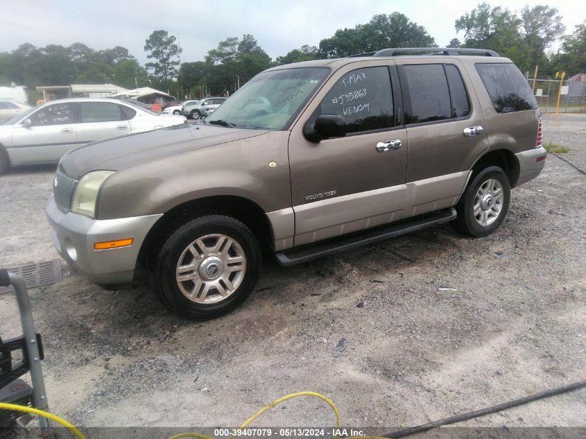 2002 Mercury Mountaineer VIN: 4M2DU86W82UJ35863 Lot: 39407079