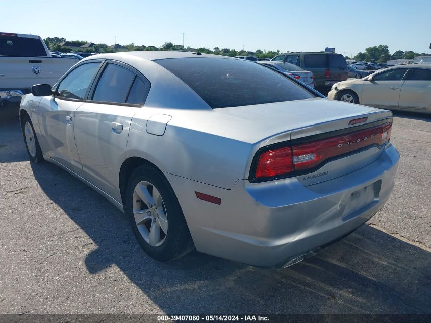 2012 Dodge Charger Se VIN: 2C3CDXBG0CH271181 Lot: 39407080