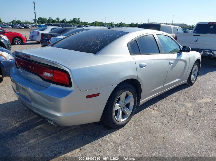 2012 Dodge Charger Se VIN: 2C3CDXBG0CH271181 Lot: 39407080