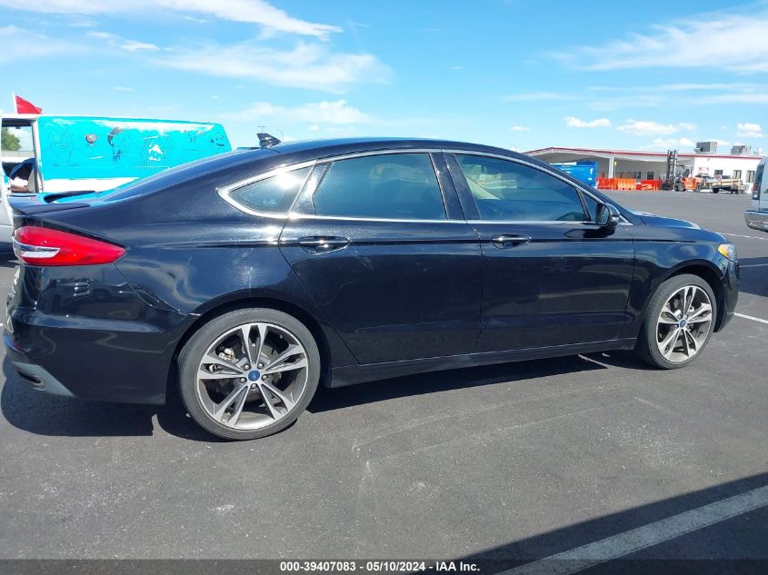 2019 Ford Fusion Titanium VIN: 3FA6P0D99KR207039 Lot: 39407083