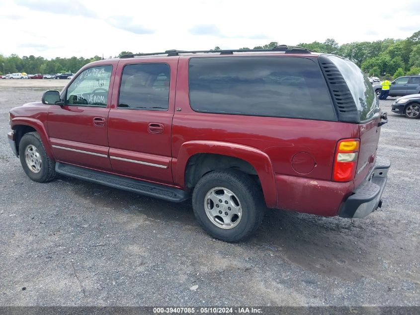 2003 Chevrolet Suburban 1500 Lt VIN: 1GNFK16Z43J269964 Lot: 39407085