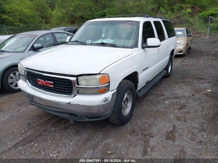 2001 GMC Yukon Xl 1500 Slt VIN: 3GKEC16T11G262180 Lot: 39407091