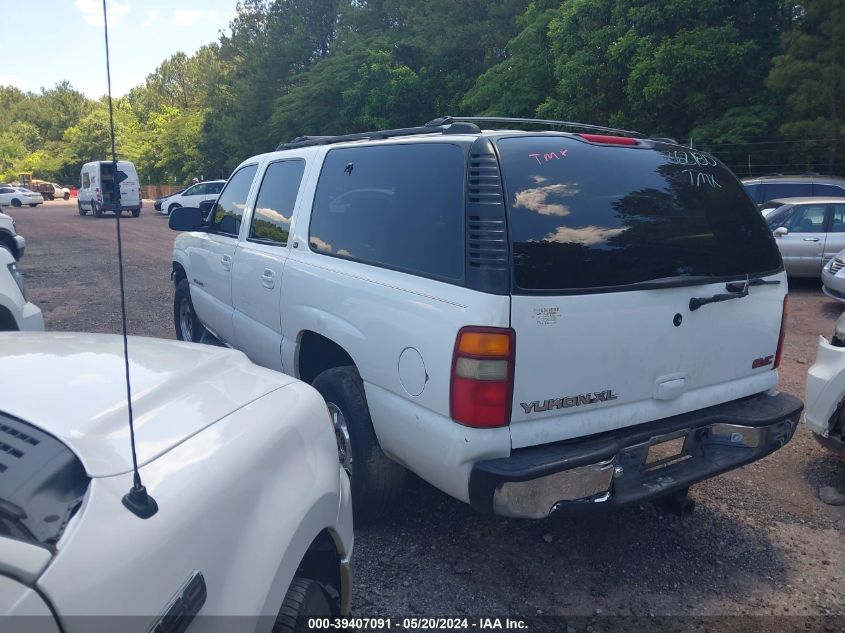 2001 GMC Yukon Xl 1500 Slt VIN: 3GKEC16T11G262180 Lot: 39407091