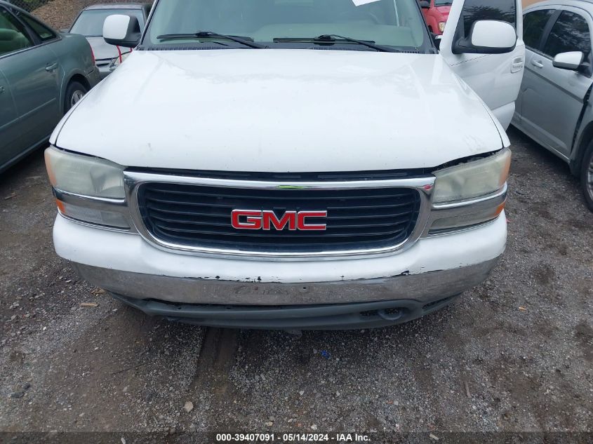 2001 GMC Yukon Xl 1500 Slt VIN: 3GKEC16T11G262180 Lot: 39407091