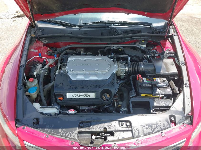 2011 Honda Accord 3.5 Ex-L VIN: 1HGCS2B81BA008290 Lot: 39407097