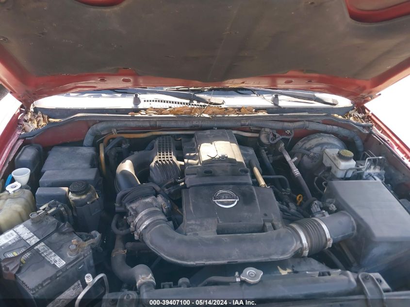 2011 Nissan Pathfinder Sv VIN: 5N1AR1NB6BC602327 Lot: 39407100