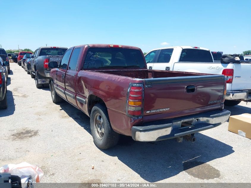 2001 Chevrolet Silverado 1500 Ls VIN: 2GCEC19T811245845 Lot: 39407103