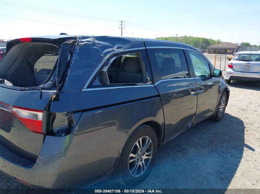 2012 Honda Odyssey Ex-L VIN: 5FNRL5H65CB044053 Lot: 39407106