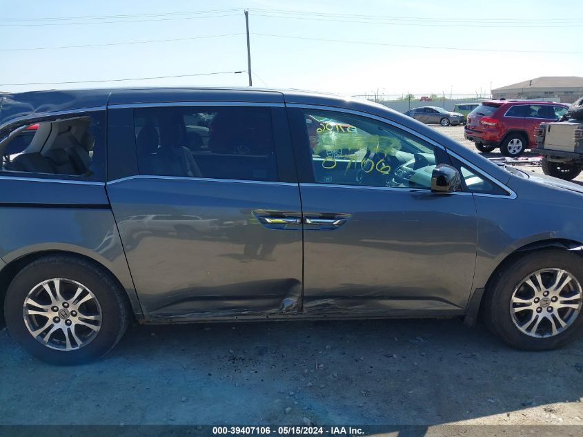 2012 Honda Odyssey Ex-L VIN: 5FNRL5H65CB044053 Lot: 39407106