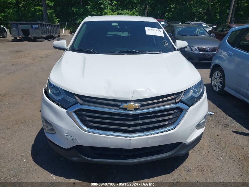 2018 Chevrolet Equinox Lt VIN: 3GNAXJEV0JS607592 Lot: 39407108