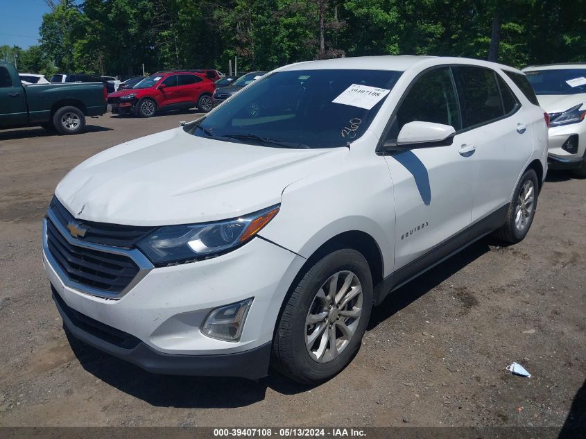 2018 Chevrolet Equinox Lt VIN: 3GNAXJEV0JS607592 Lot: 39407108