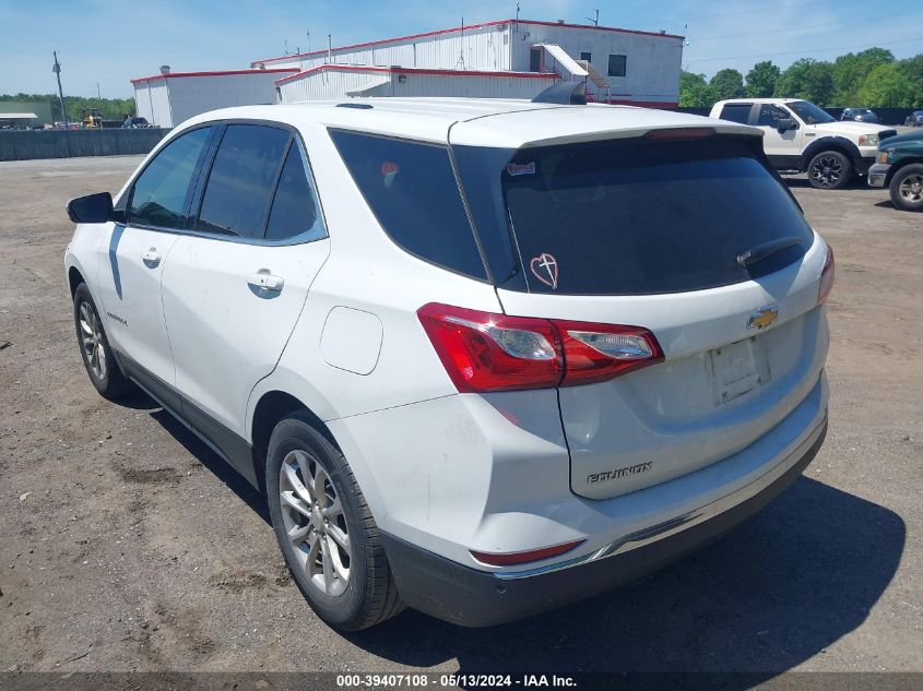 2018 Chevrolet Equinox Lt VIN: 3GNAXJEV0JS607592 Lot: 39407108