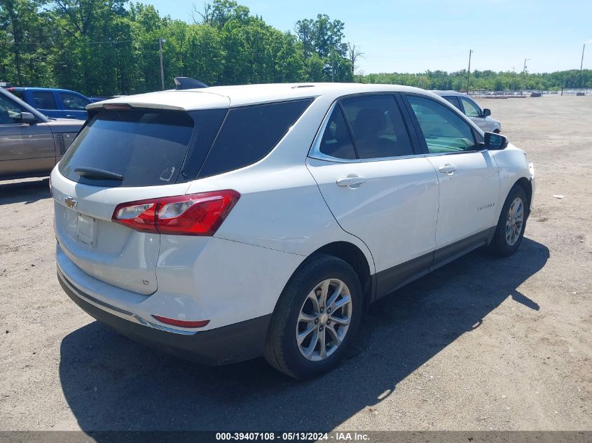 2018 Chevrolet Equinox Lt VIN: 3GNAXJEV0JS607592 Lot: 39407108