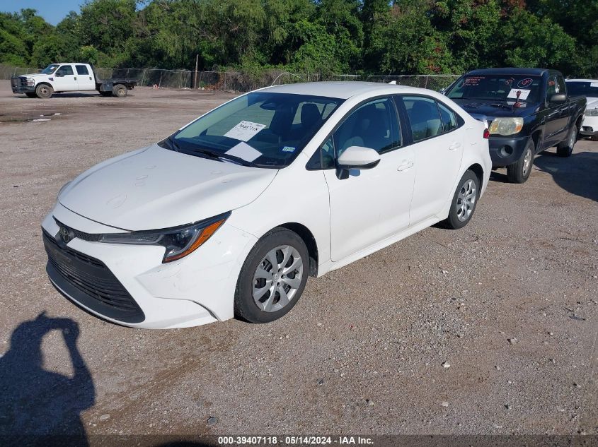 2023 Toyota Corolla Le VIN: 5YFB4MDE1PP002544 Lot: 39407118