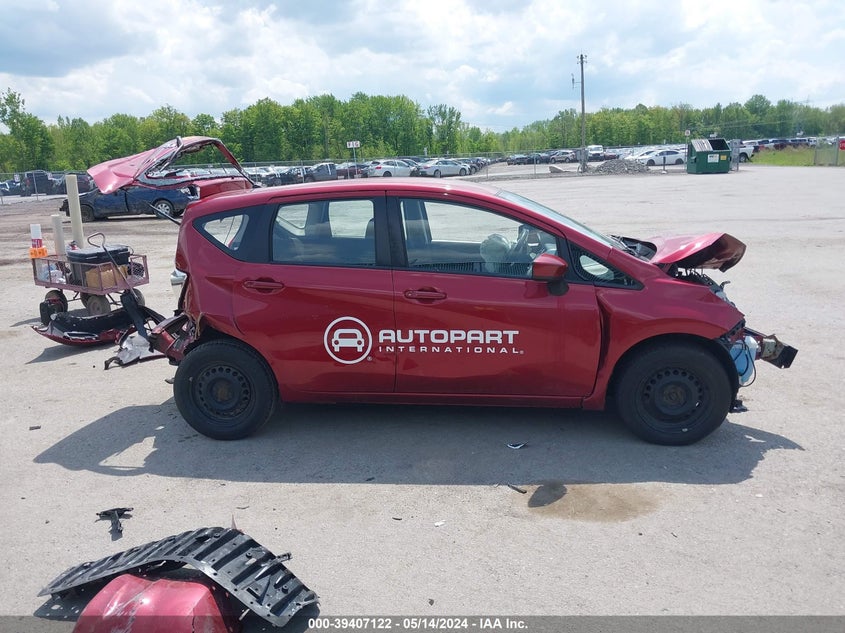 VIN 3N1CE2CP9KL365854 2019 NISSAN VERSA NOTE S
