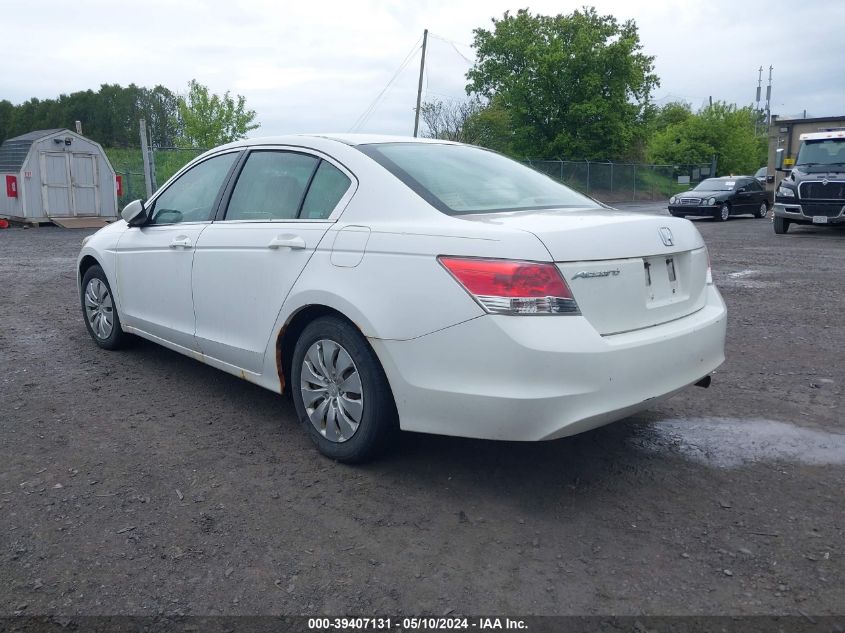 2009 Honda Accord 2.4 Lx VIN: 1HGCP26339A102830 Lot: 39407131