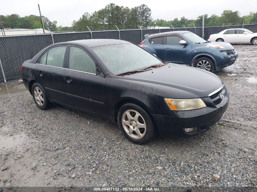 2006 Hyundai Sonata Gls V6/Lx V6 VIN: 5NPEU46F96H055166 Lot: 39407132