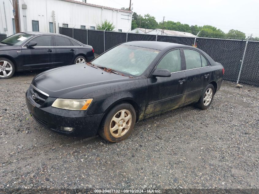 2006 Hyundai Sonata Gls V6/Lx V6 VIN: 5NPEU46F96H055166 Lot: 39407132