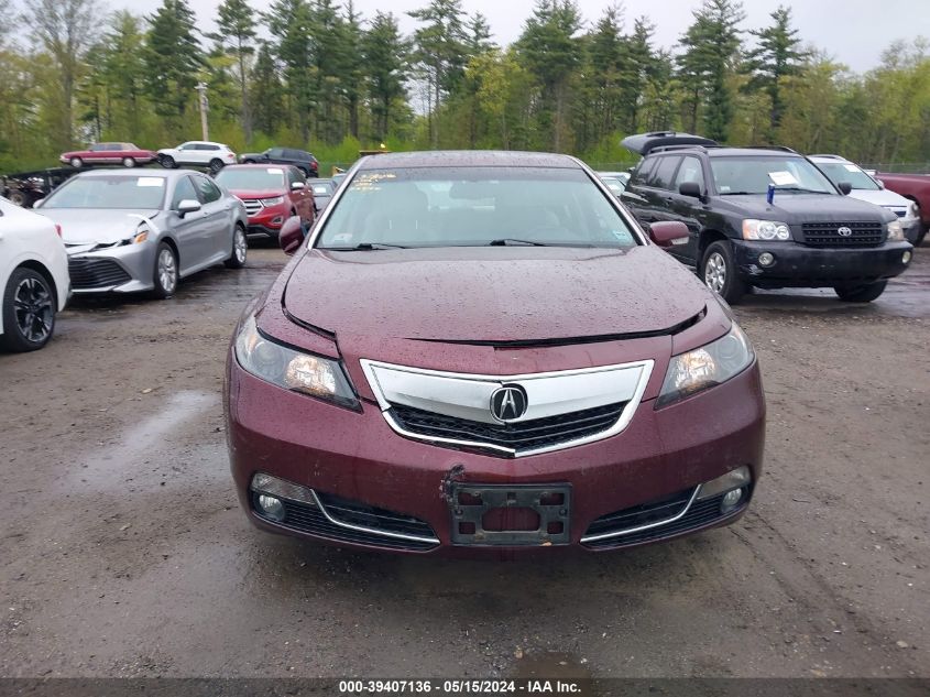 2014 Acura Tl Tech VIN: 19UUA9F55EA000343 Lot: 39407136