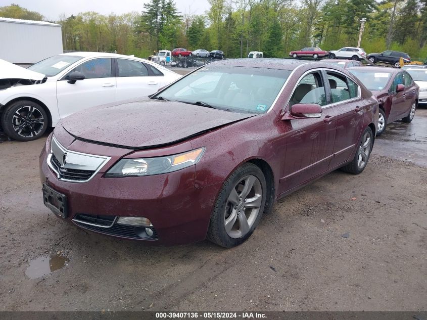 2014 Acura Tl Tech VIN: 19UUA9F55EA000343 Lot: 39407136