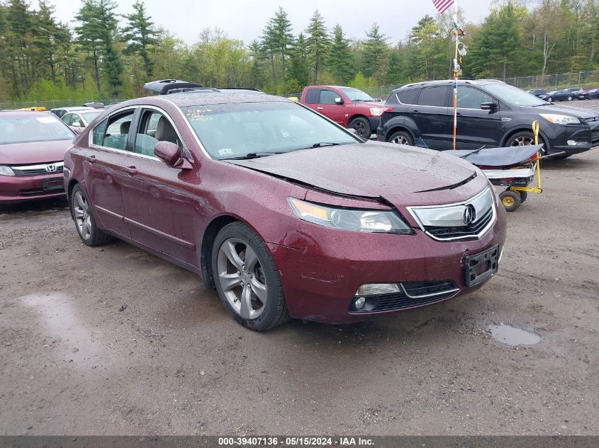 2014 Acura Tl Tech VIN: 19UUA9F55EA000343 Lot: 39407136