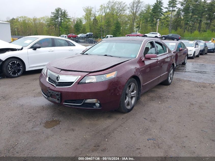 2014 Acura Tl Tech VIN: 19UUA9F55EA000343 Lot: 39407136