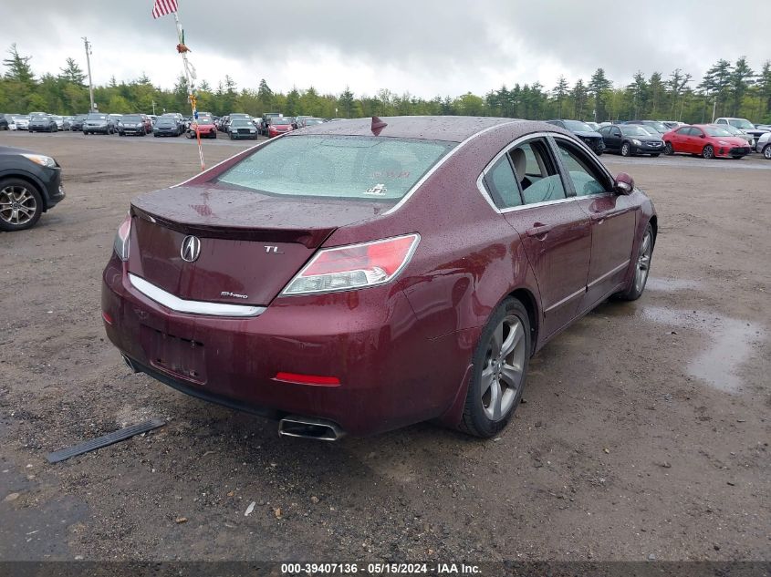 2014 Acura Tl Tech VIN: 19UUA9F55EA000343 Lot: 39407136