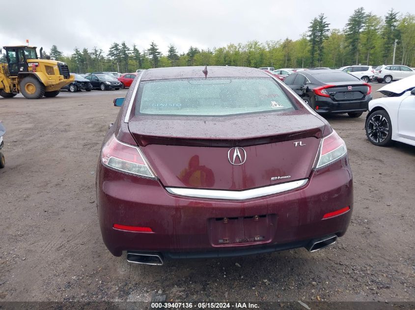 2014 Acura Tl Tech VIN: 19UUA9F55EA000343 Lot: 39407136