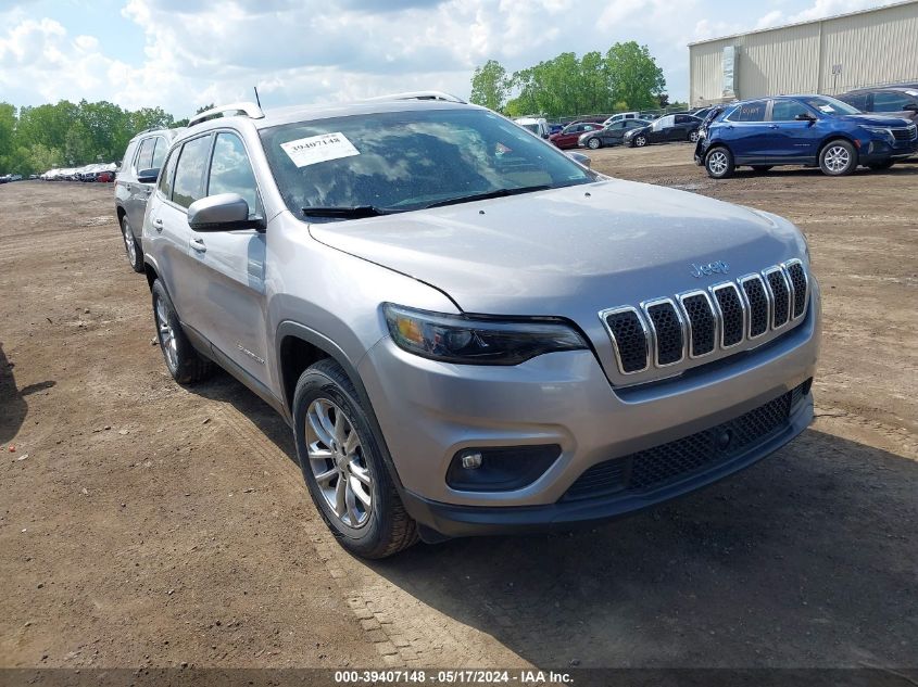 2021 Jeep Cherokee Latitude Plus 4X4 VIN: 1C4PJMLB0MD242544 Lot: 39407148