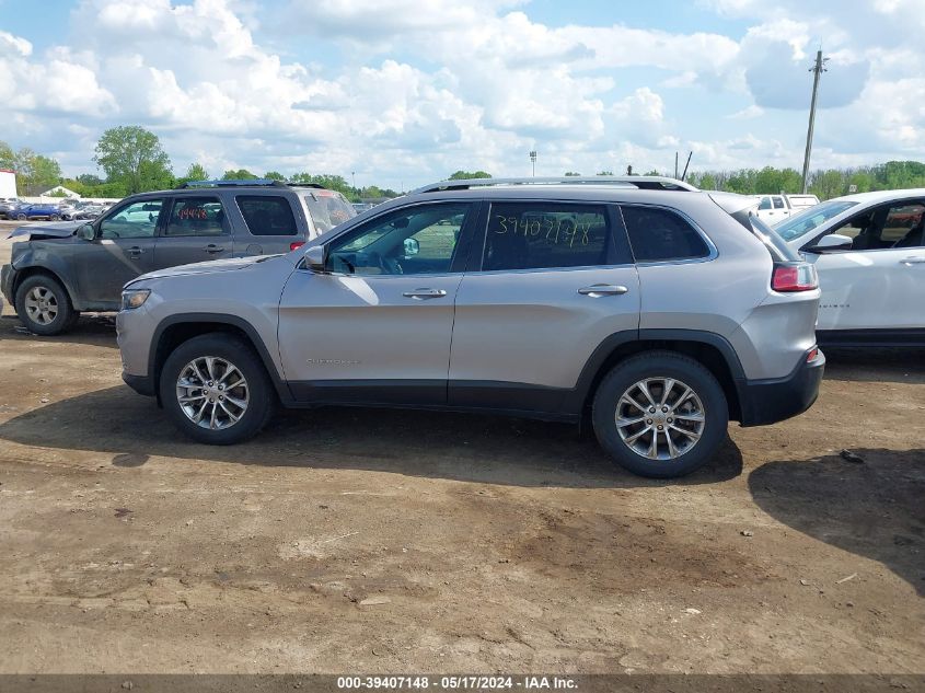 2021 Jeep Cherokee Latitude Plus 4X4 VIN: 1C4PJMLB0MD242544 Lot: 39407148