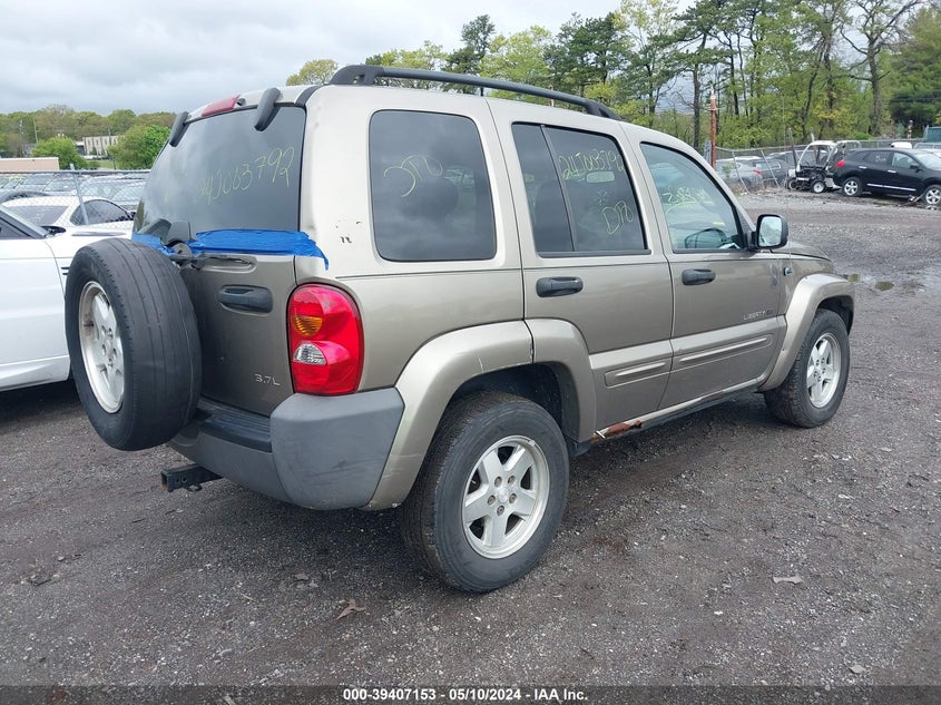 1J4GL58K13W600398 2003 JEEP LIBERTY (NORTH AMERICA) photo no. 4