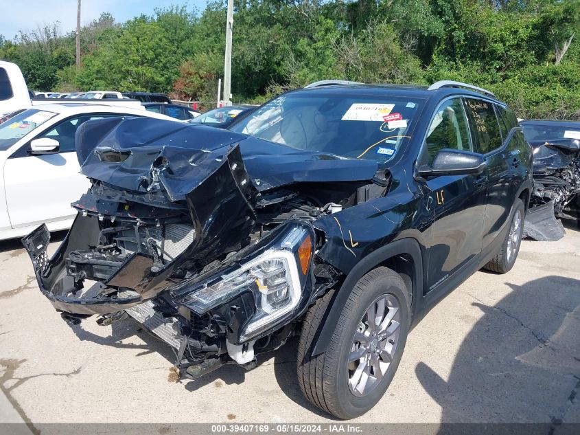 2022 GMC Terrain Fwd Slt VIN: 3GKALPEV6NL105679 Lot: 39407169